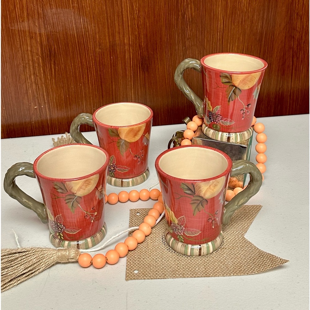 Tracy Porter The Octavia Hill Garden Fruits Collection Coffee Mugs